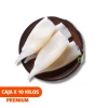 TUBO DE CALAMAR GRANDE ESPAÑOL PLANCHA PREMIUM CAJA X 10 KILOS ($13.800 x kg)