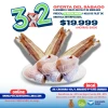 OFERTA DEL SABADO: 3x2 KILOS (PAGAS 2KG MERLUZA Y DE REGALO 1KG BROTOLA)