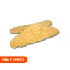 MILANESAS DE MERLUZA CROCANTES sin cocción CAJA X 6 KILOS ($4825 x kg)