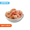 ¡OFERTA! LANGOSTINO PELADO CAJA X 6 KILOS ($15.500 x kg)